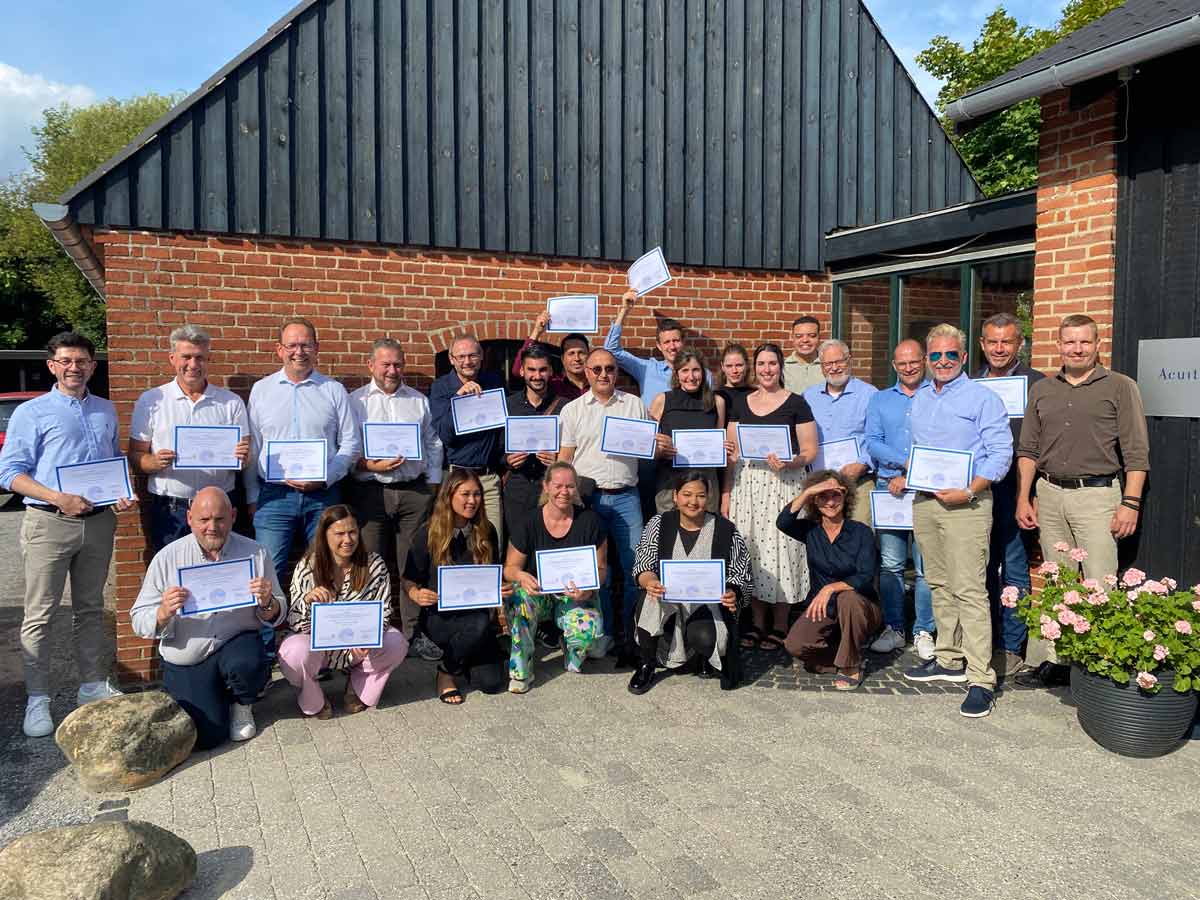 This image shows students with their certificates on the Personal Leadership Program