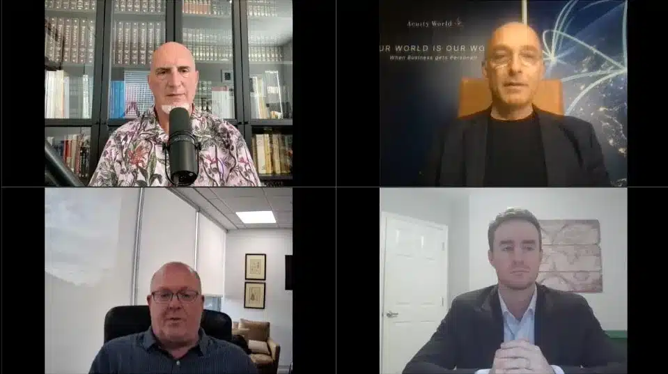 Podcast on Sales Leadership, featuring Acuity World, Henrik Wenøe and Joseph Riggio